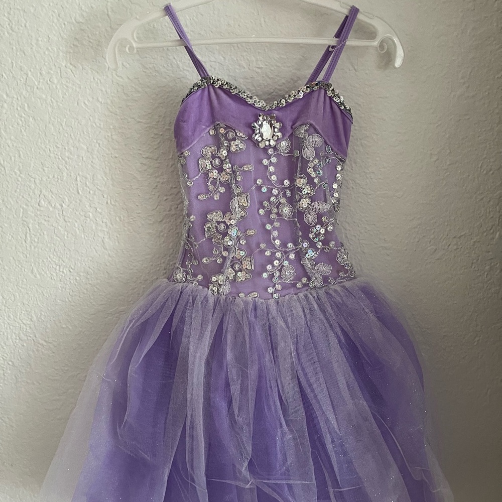 Purple Kids Costume Dress